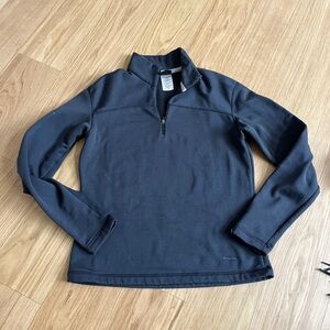Patagonia Women’s Capilene Black Quarter-Zip Fleece size M